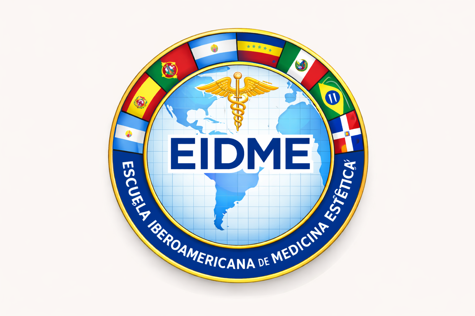 Escuela ibeoroamericana de medicina estética logo
